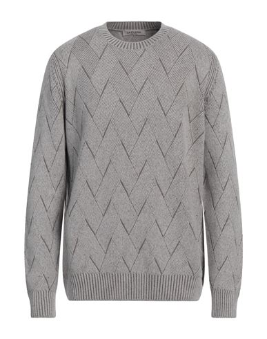 La Fileria Man Sweater Grey Size 50 Cashmere