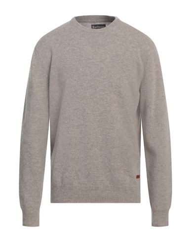 Barbour Man Sweater Taupe Size M Wool, Polyester