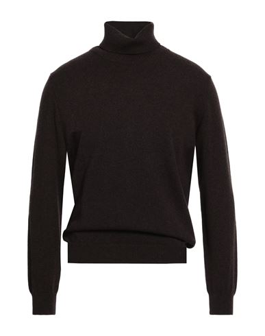 Bellwood Man Turtleneck Dark Brown Size 46 Cashmere In Brown