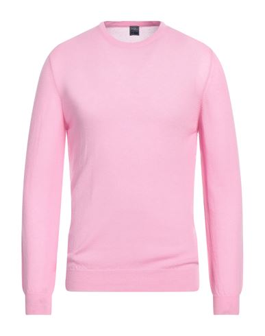 Fedeli Man Sweater Pink Size 44 Cashmere, Polyamide