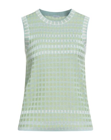 Malo Woman Sweater Light Green Size 2 Silk
