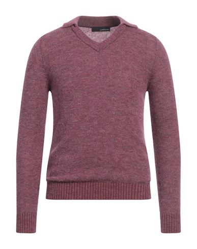 Lardini Man Sweater Mauve Size L Alpaca Wool, Nylon, Wool