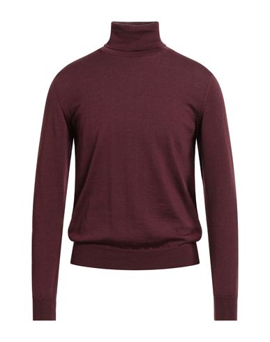 Bellwood Man Turtleneck Burgundy Size 44 Virgin Wool In Burgundy