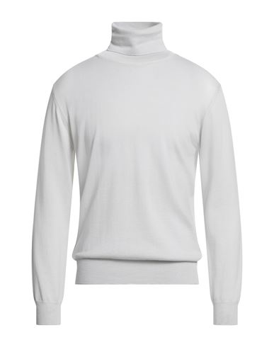Bellwood Man Turtleneck Light Grey Size 46 Virgin Wool In Gray