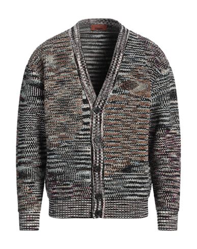 Missoni Man Cardigan Midnight Blue Size Xl Wool