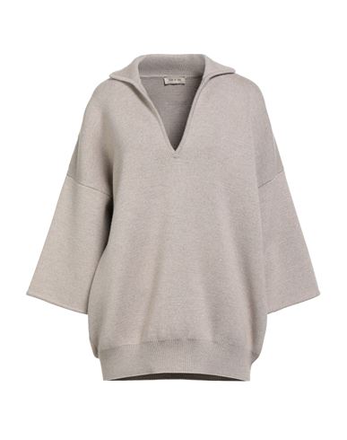 Fear Of God Woman Sweater Beige Size S Virgin Wool In Gray