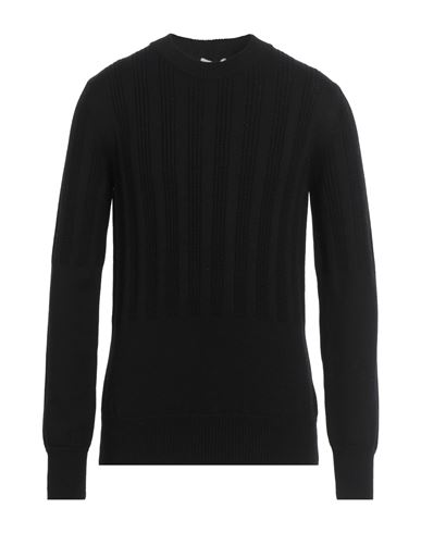 Paolo Pecora Man Sweater Black Size M Virgin Wool