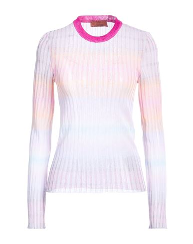 Missoni Woman Sweater Fuchsia Size 6 Viscose, Polyester, Polyamide In Pink