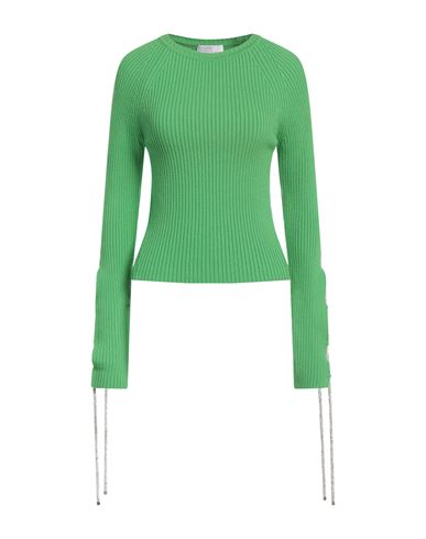 Giuseppe Di Morabito Woman Sweater Green Size 6 Virgin Wool, Lycra In Green