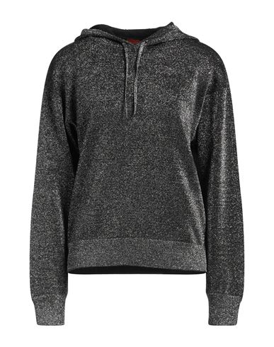 Shop Missoni Woman Sweater Black Size 6 Viscose, Metallic Fiber