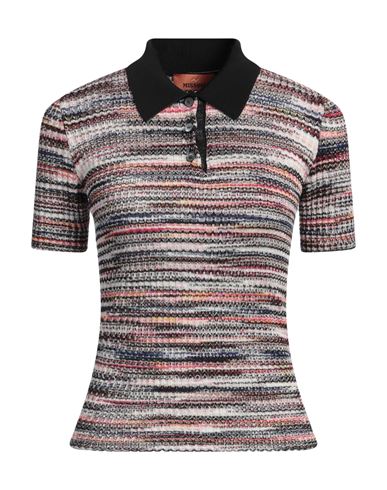 MISSONI MISSONI WOMAN SWEATER FUCHSIA SIZE 8 VISCOSE, WOOL 
