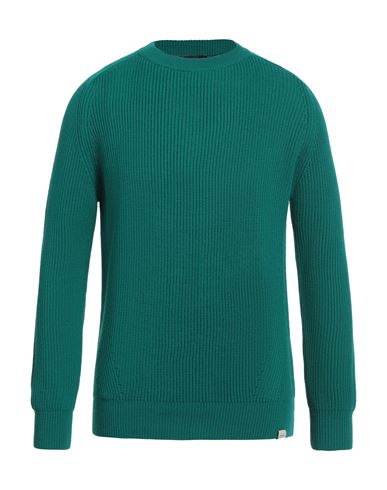 Liu •jo Man Man Sweater Emerald Green Size Xxl Acrylic, Virgin Wool