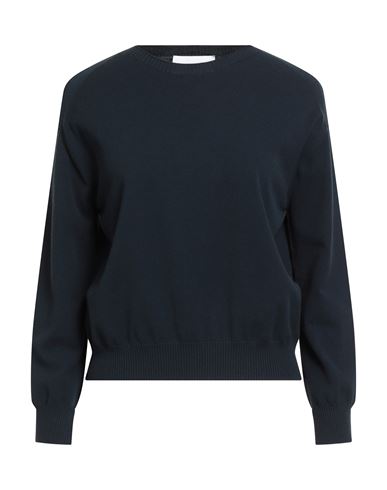 Vanisé Woman Sweater Midnight Blue Size 10 Viscose, Polyester In Blue