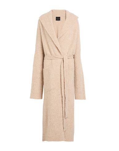 Roberto Collina Woman Cardigan Beige Size M Alpaca Wool, Nylon