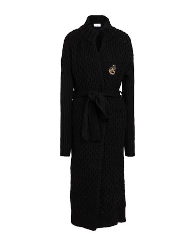 Gaelle Paris Gaëlle Paris Woman Cardigan Black Size 2 Acrylic, Wool, Alpaca Wool, Viscose, Polyester