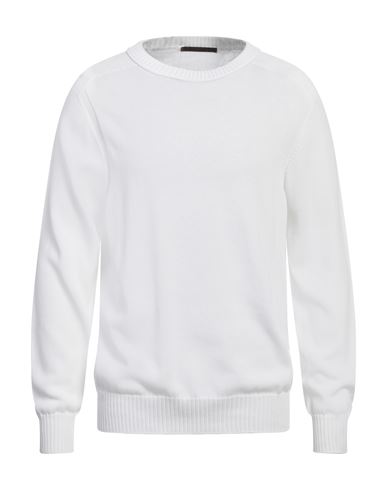 VIADESTE VIADESTE MAN SWEATER WHITE SIZE 46 COTTON 