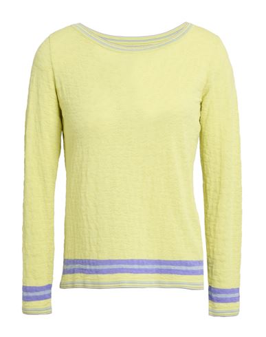 Ermanno Scervino Woman Sweater Lime Green Size 6 Viscose, Polyester In Green