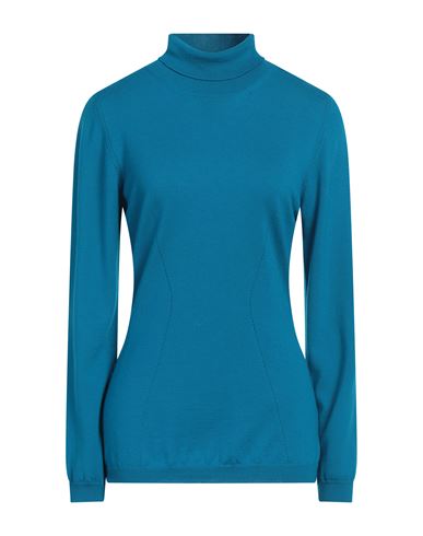 Antonio Marras Woman Turtleneck Deep Teal Size L Virgin Wool In Green