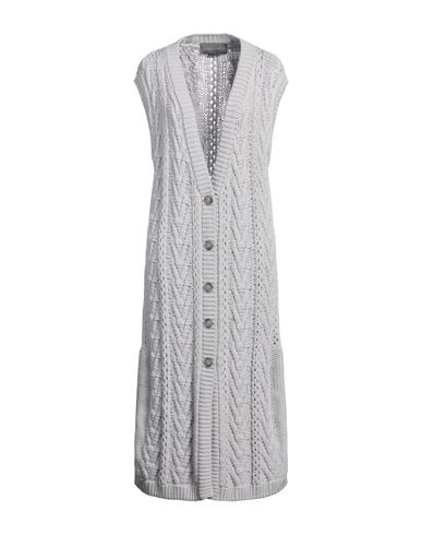 Alberta Ferretti Woman Cardigan Lilac Size 4 Virgin Wool In Purple
