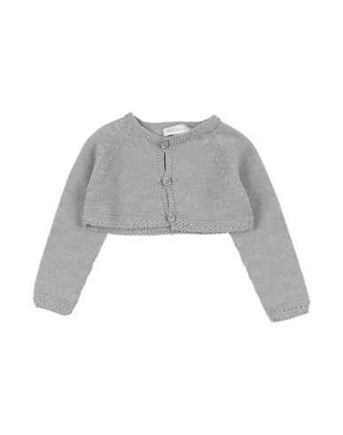 Wedoble Newborn Girl Wrap Cardigans Grey Size 1 Wool In Grey
