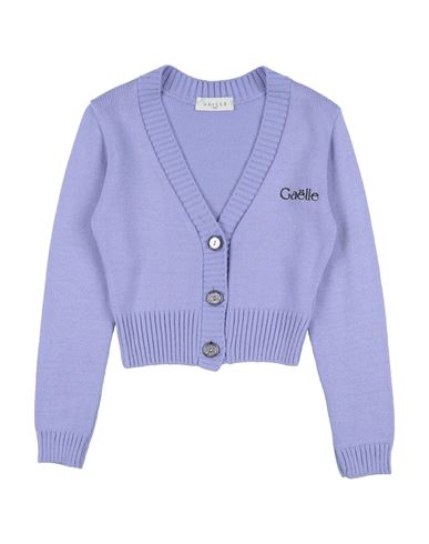 Gaelle Paris Gaëlle Paris Toddler Girl Cardigan Lilac Size 6 Acrylic In Purple