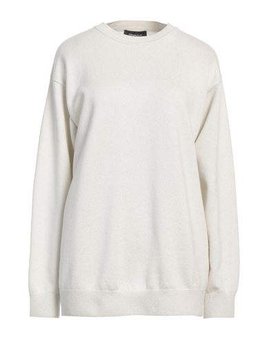 Fabiana Filippi Woman Sweater Ivory Size 6 Virgin Wool, Silk, Cashmere