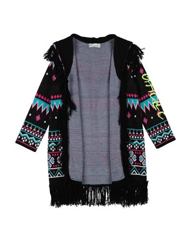 Gaelle Paris Gaëlle Paris Toddler Girl Cardigan Black Size 4 Textile Fibers