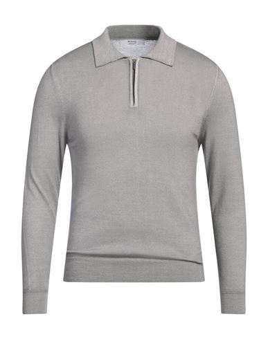 +39 Masq Man Sweater Grey Size 36 Merino Wool