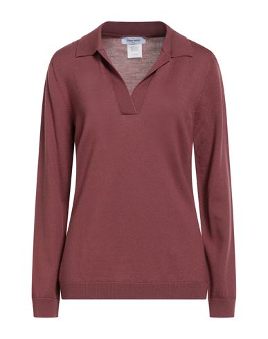 Gran Sasso Woman Sweater Antique Rose Size 10 Virgin Wool In Brown