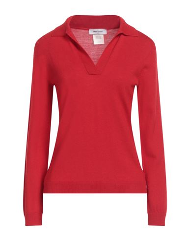 Gran Sasso Woman Sweater Red Size 4 Virgin Wool