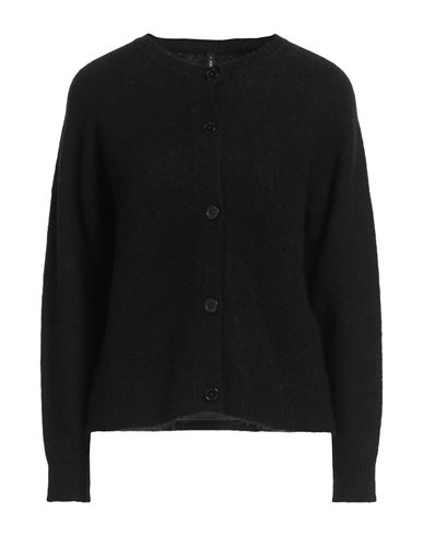 ONLY ONLY WOMAN CARDIGAN BLACK SIZE XL WOOL, POLYESTER, ALPACA WOOL, NYLON, ELASTANE 
