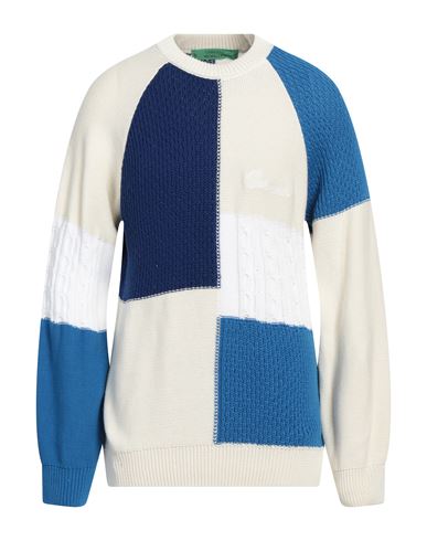 Garment Workshop Man Sweater Cream Size Xl Cotton