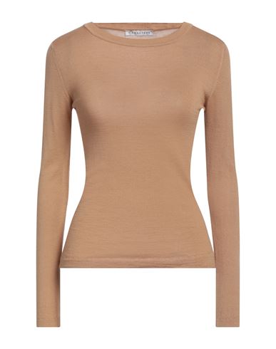 Shop Caractere Caractère Woman Sweater Camel Size M Acrylic, Wool