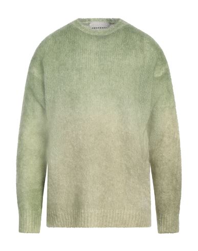 AMARANTO AMARANTO MAN SWEATER LIGHT GREEN SIZE XL MOHAIR WOOL, POLYAMIDE, ELASTANE 
