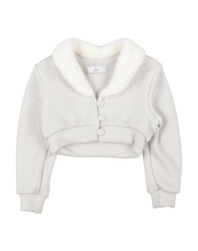 Petit Toddler Girl Cardigan Off White Size 3 Viscose, Polyester, Polyamide, Metallic Fiber