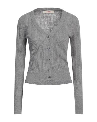 Jucca Woman Cardigan Light Grey Size S Alpaca Wool, Polyamide