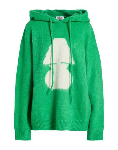 Autry Woman Sweater Green Size Xl Wool, Polyamide, Acrylic, Alpaca Wool, Polyester In Green