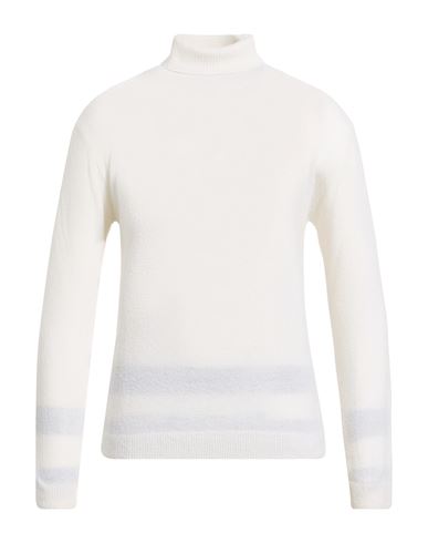 Daniele Fiesoli Lab Man Turtleneck White Size L Merino Wool, Polyamide, Cashmere In White