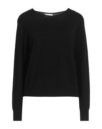 Scaglione Woman Sweater Black Size S Merino Wool