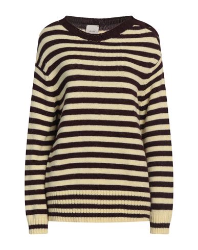 ALYSI ALYSI WOMAN SWEATER YELLOW SIZE M ACRYLIC, ALPACA WOOL, MERINO WOOL 