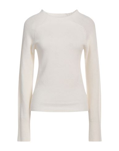 Shop Solotre Woman Sweater White Size 2 Wool, Cashmere