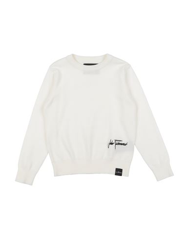 John Richmond Toddler Boy Sweater Off White Size 6 Viscose, Nylon In White