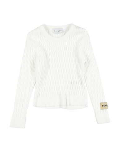 Gaelle Paris Babies' Gaëlle Paris Toddler Girl Sweater White Size 6 Viscose, Polyester, Polyamide