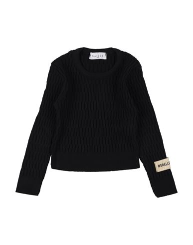 Gaelle Paris Babies' Gaëlle Paris Toddler Girl Sweater Black Size 6 Viscose, Polyester, Polyamide