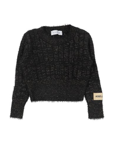 Gaelle Paris Babies' Gaëlle Paris Toddler Girl Sweater Black Size 6 Polyamide