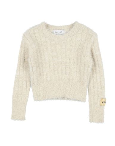 Gaelle Paris Babies' Gaëlle Paris Toddler Girl Sweater Beige Size 4 Polyamide