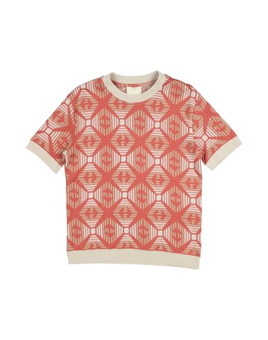 Emporio Armani Toddler Boy Sweater Rust Size 6 Cotton