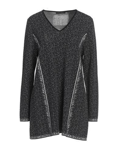 Marina Rinaldi Woman Sweater Black Size Xl Viscose, Polyamide