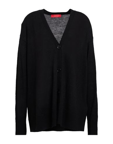Max & Co . Woman Cardigan Black Size L Wool, Polyamide, Alpaca Wool
