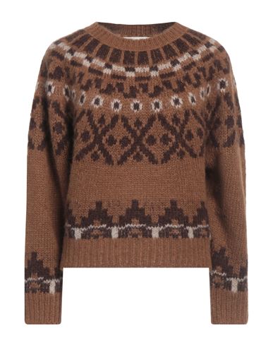 Shop Frame Woman Sweater Camel Size L Alpaca Wool, Nylon